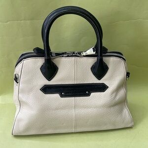 Vintage multicolored Aimee Kestenberg pebbled leather bag